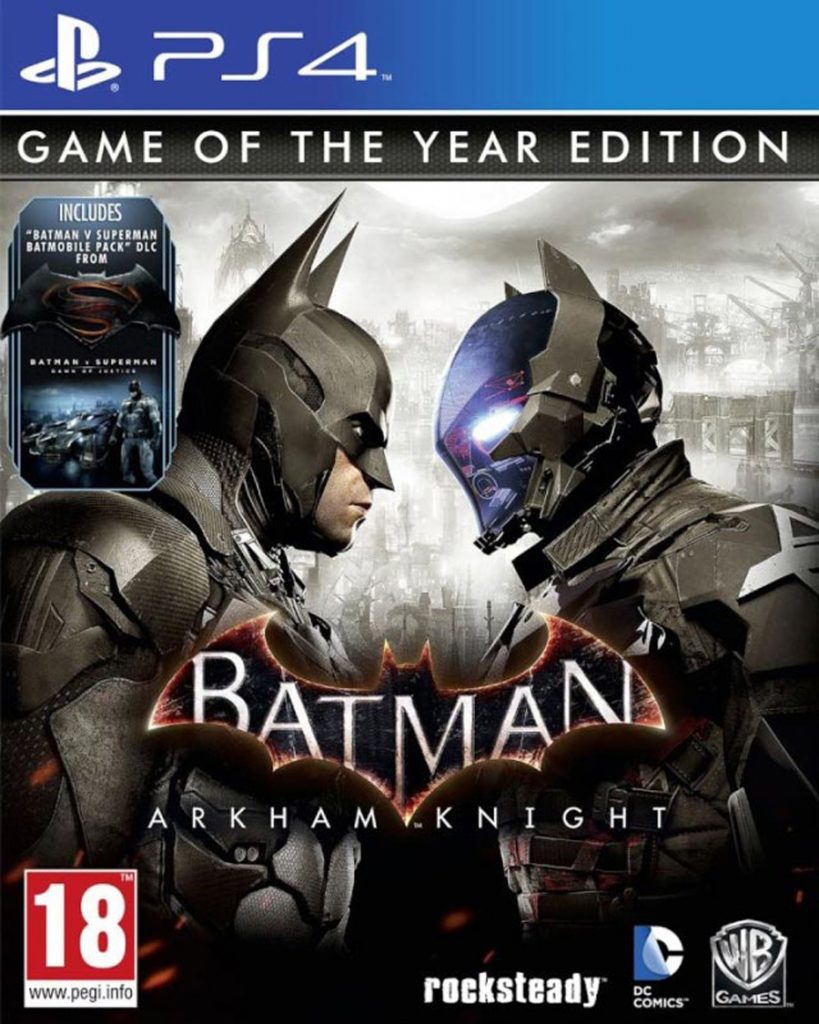 [PS4]蝙蝠侠 阿甘骑士\阿卡姆骑士 年度版-BATMAN: ARKHAM KNIGHT – GAME OF THE YEAR EDITION – [英文]