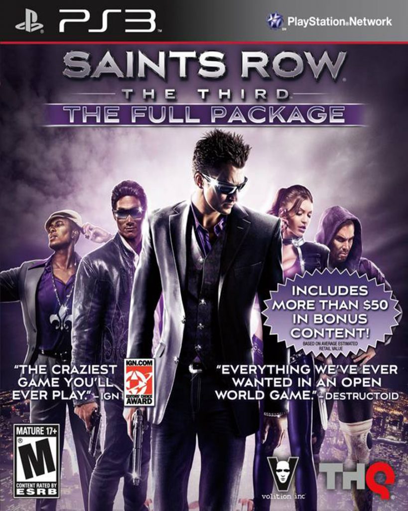 [PS3]黑道圣徒3完整版-SAINTS ROW: THE THIRD INCLUDES MORE THAN-[英文]