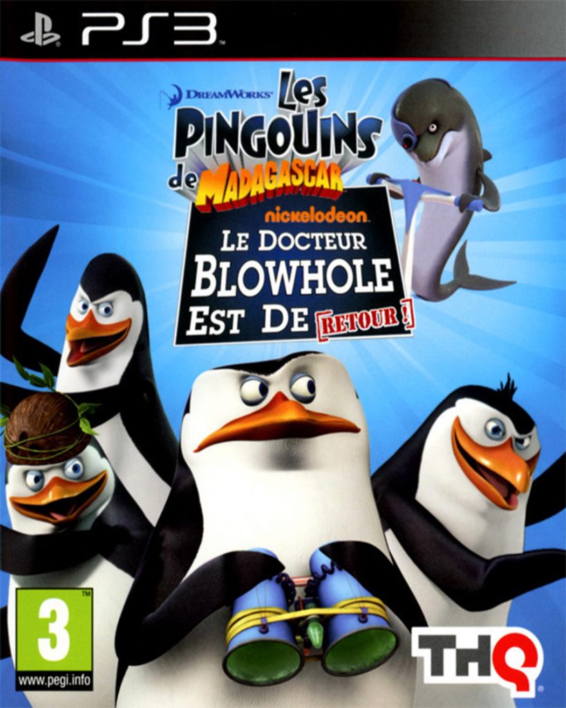 [PS3]马达加斯加企鹅 吹气孔博士归来-THE PENGUINS OF MADAGASCAR: DR. BLOWHOLE RETURNS – AGAIN!-[英文]